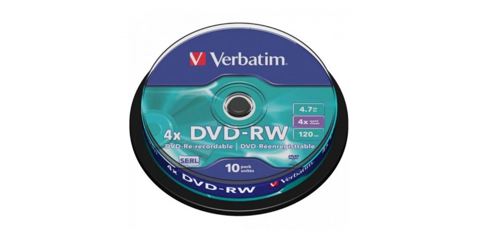 DVD RW mínus